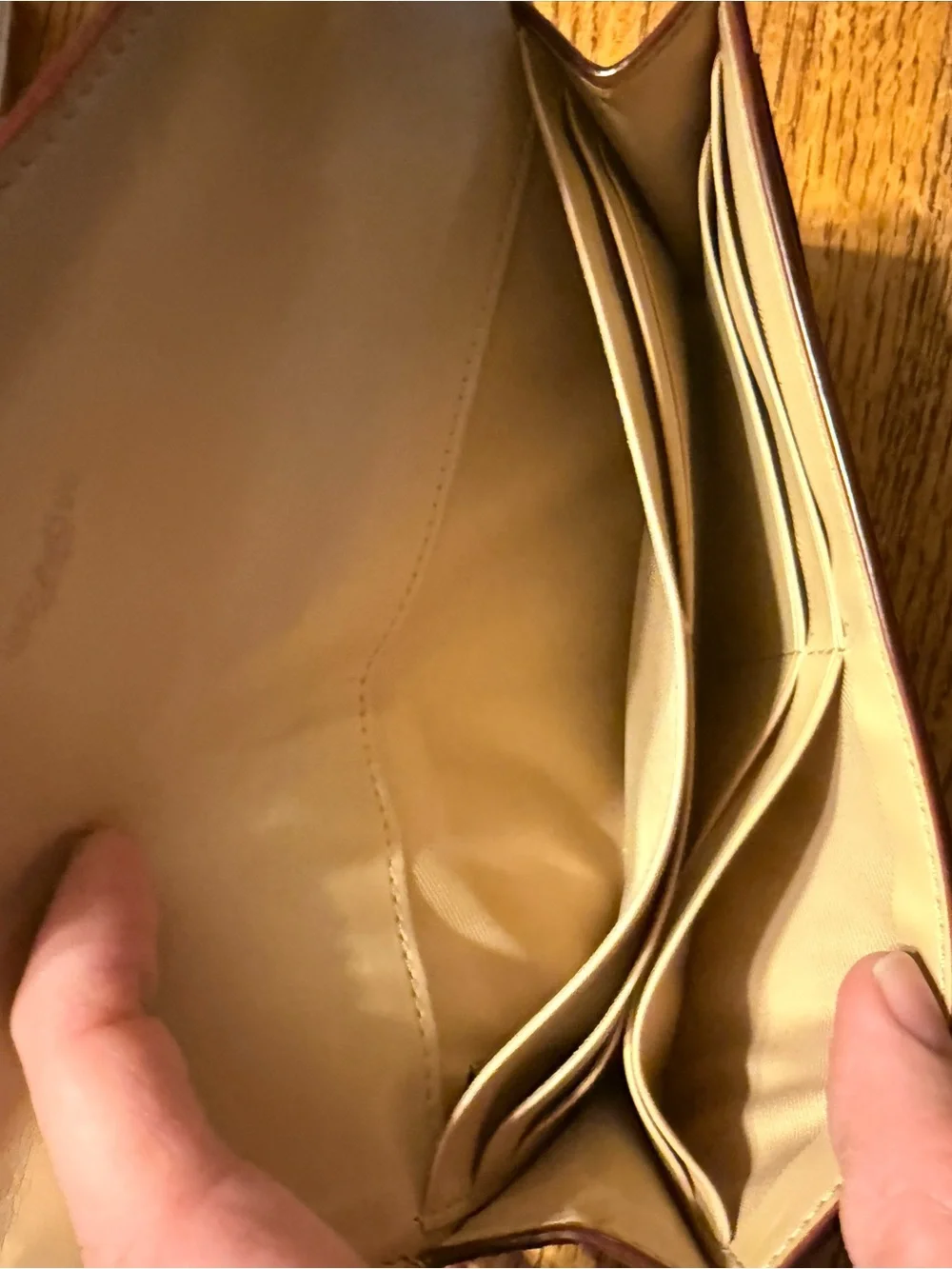 Coach 31667 Charlie Carryall Rose Print Signature C Tan Pink & Chalk Color Block